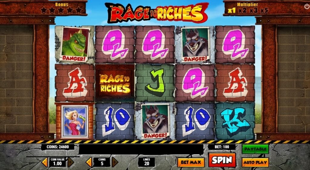 Playngo Rage to Riches Slots